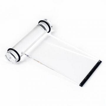 Money Paddle: Lucite with Black O Rings
